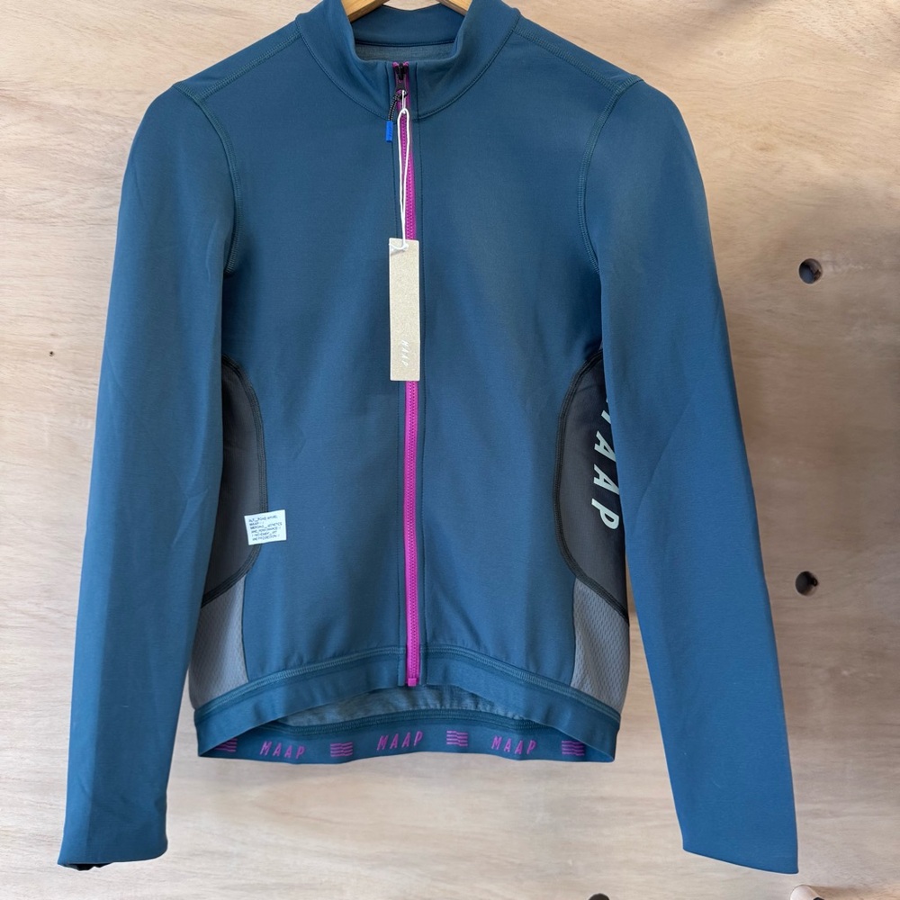 Women's Cycling Jersey - Blue and Pink, ALT ROAD MAAP
